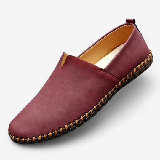 Santorini Leder-Slipper
