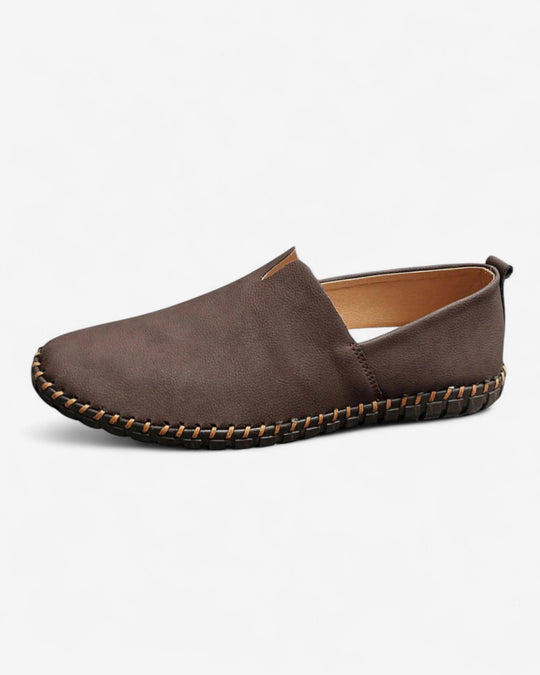 Santorini Leder-Slipper