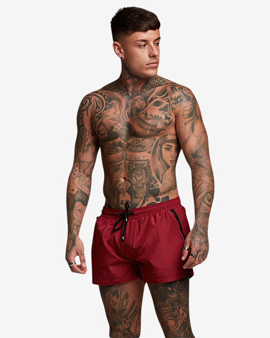 Badeshorts mit Reißverschlusstaschen