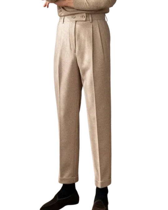 Hochtaillierte Hosen