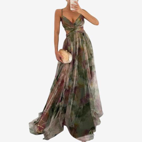 Verity | Maxikleid mit Blumenprint