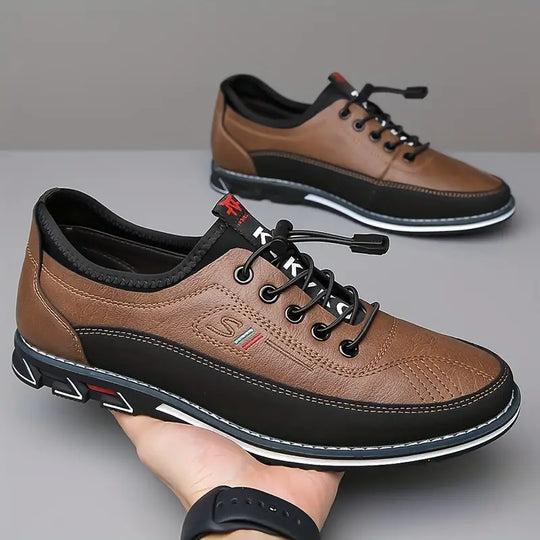 Lenoir™ | Handgefertigte Leder-Oxford-Schuhe