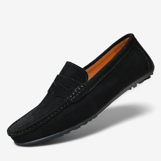 Retro Wildleder Herren Loafers