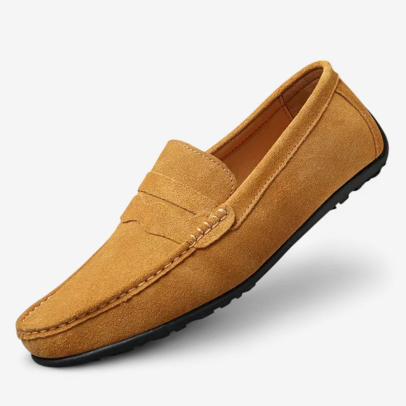 Retro Wildleder Herren Loafers