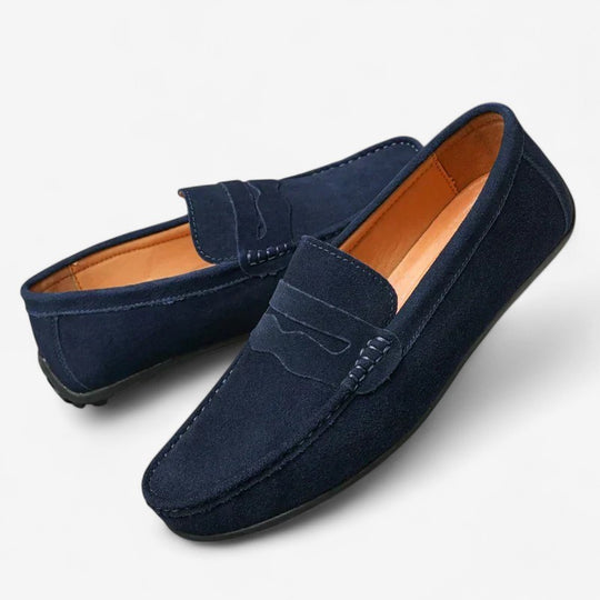 Retro Wildleder Herren Loafers