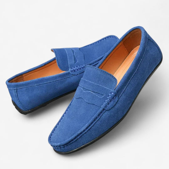Retro Wildleder Herren Loafers