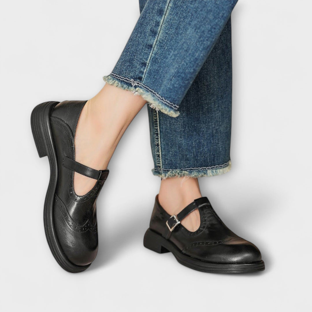 Janine | Leder Mary Janes