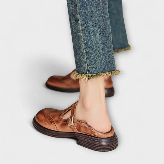 Janine | Leder Mary Janes