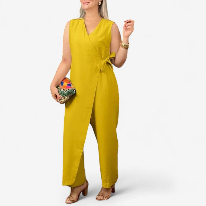 Inès | Elegante Kombination mit V-Ausschnitt
