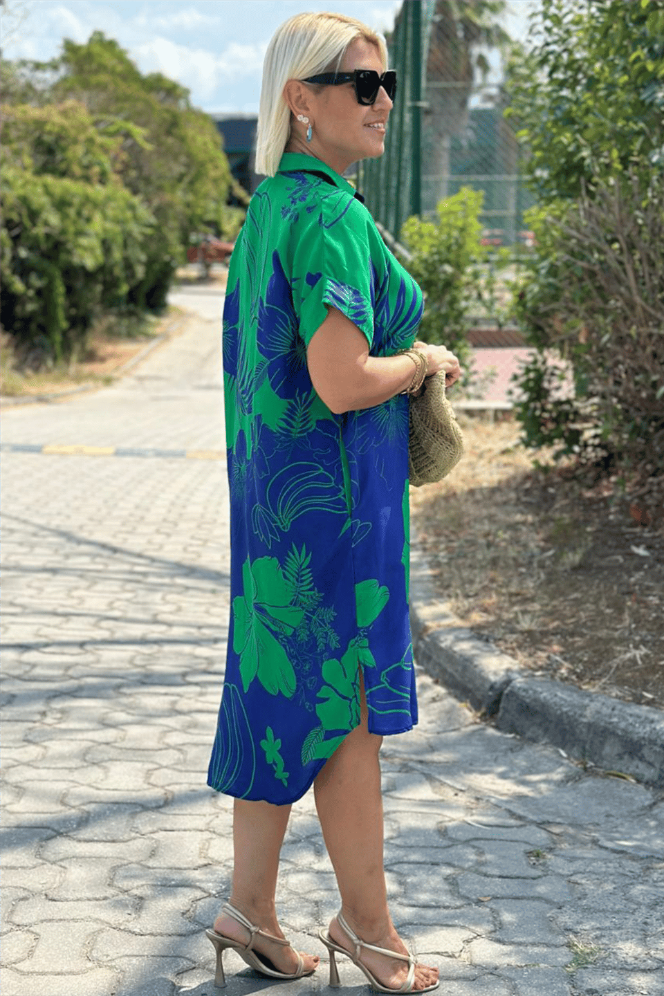 Naomi – Kleid mit Blumenmuster